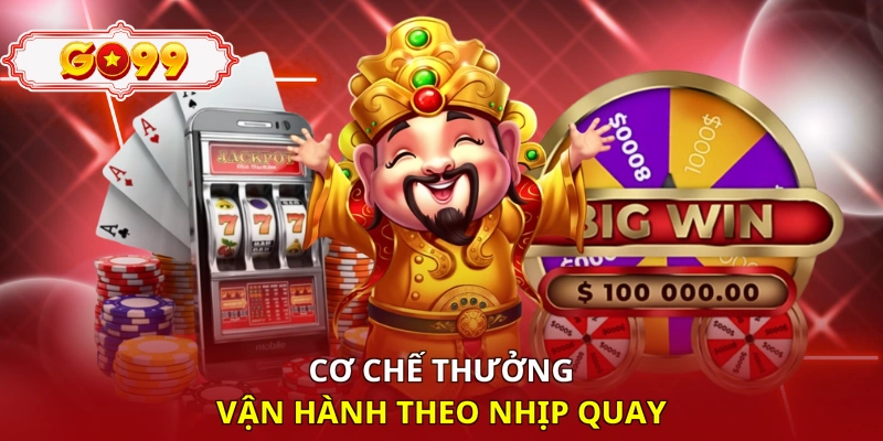 Cơ chế thưởng vận hành theo nhịp quay